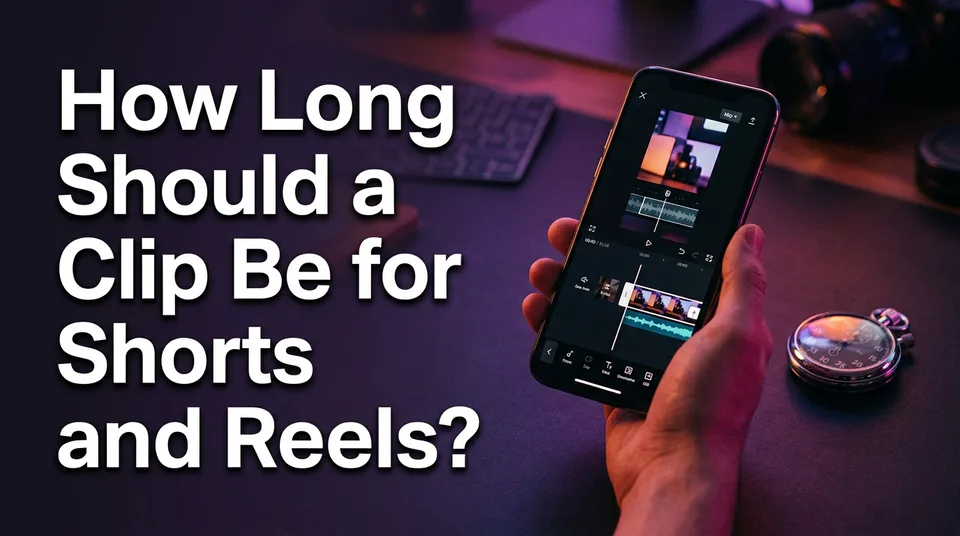 How Long Should a Clip Be for Shorts and Reels?